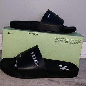 Off white slides
